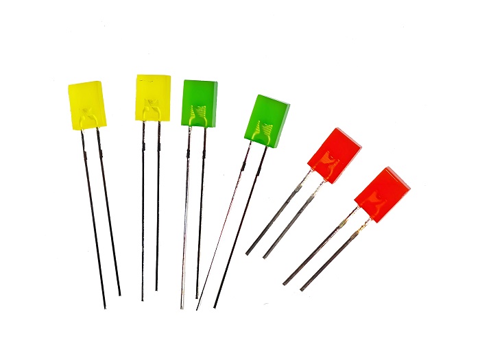 插件圓頭單色LED燈珠